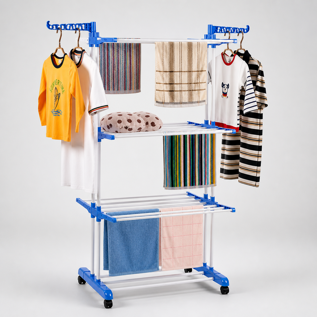 Étendoir à linge - Super - Sèche Linge - Métal - Pliable - Grande capacité