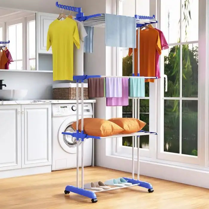 Étendoir à linge - Super - Sèche Linge - Métal - Pliable - Grande capacité