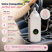 Chauffe biberon USB portable
