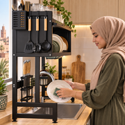 Organisateur de Cuisine au Dessus de l’Évier | Kolchi Mratab