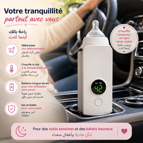 Chauffe-biberon Portable Rechargeable USB